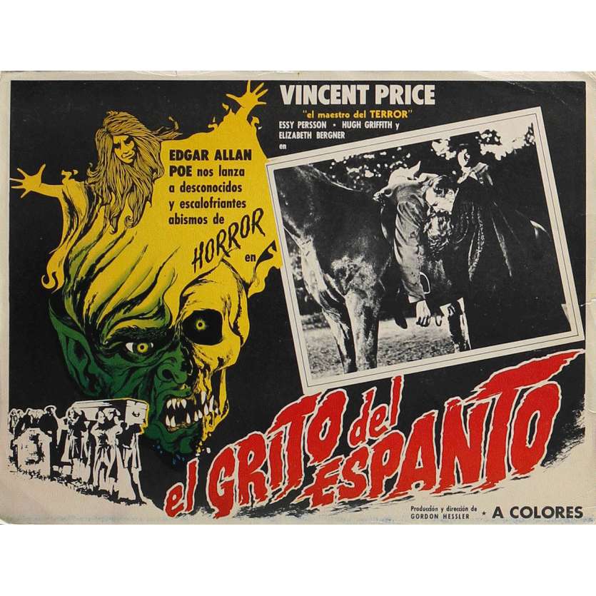 LES CROCS DE SATAN Photo de film  32x42 cm - 1970 - Vincent Price, Gordon Hessler