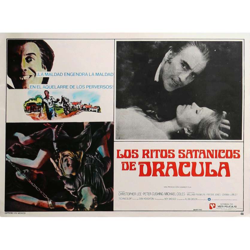 DRACULA VIT TOUJOURS A LONDRES Photo de film N1 32x42 cm - 1973 - Christopher Lee, Alan Gibson