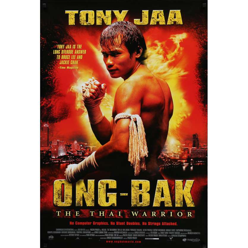 ONG BAK Affiche de film 69x104 cm - 2003 - Tony Jaa, Prachya Pinkaew