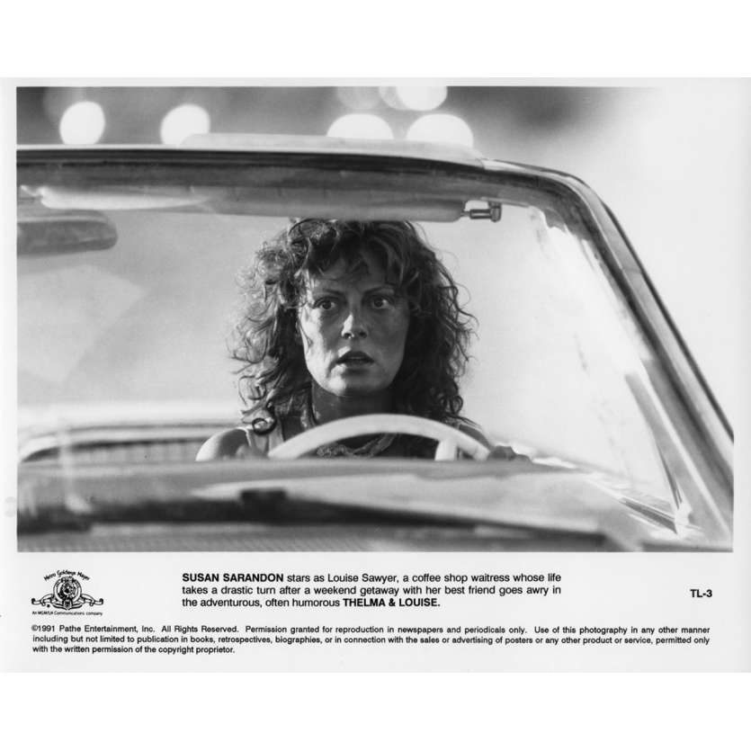THELMA ET LOUISE Photo de presse N03 20x25 cm - 1991 - Geena Davis, Ridley Scott