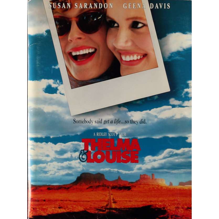 THELMA AND LOUISE Presskit  8x10 in.  - 1991 - Ridley Scott, Geena Davis