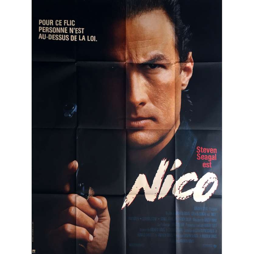 NICO Affiche de film 120x160 cm - 1988 - Steven Seagal, Andrew Davis