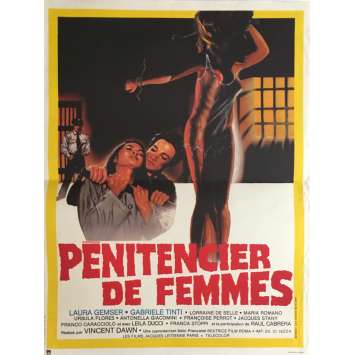 CAGED WOMEN Movie Poster 15x21 in. - 1982 - Bruno Mattei, Laura Gemser