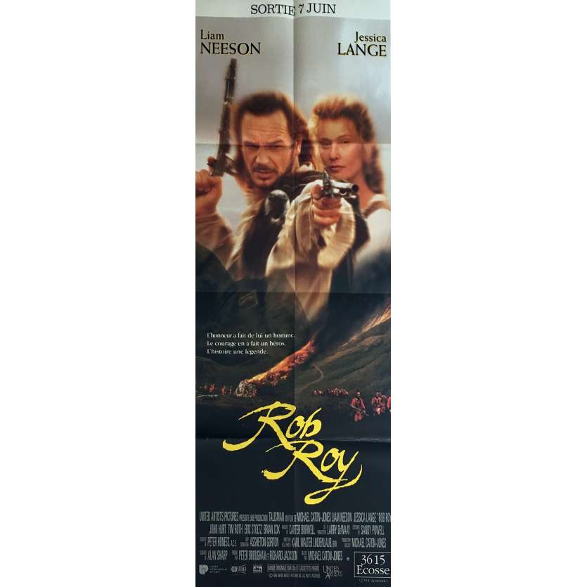 ROB ROY Movie Poster 23x63 in. - 1995 - Michael Caton-Jones, Liam Neeson