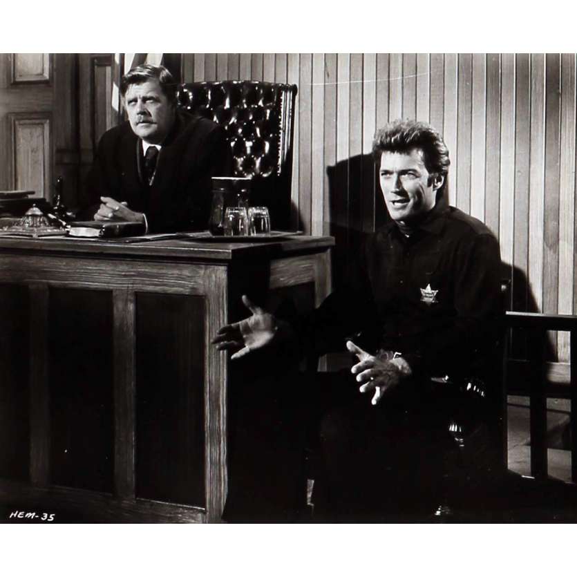 PENDEZ LES HAUT ET COURT Photo de presse N05 20x25 cm - 1968 - Clint Eastwood, Ted Post