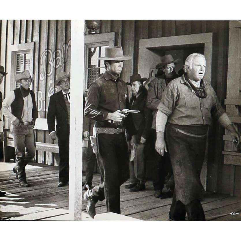 PENDEZ LES HAUT ET COURT Photo de presse N03 20x25 cm - 1968 - Clint Eastwood, Ted Post