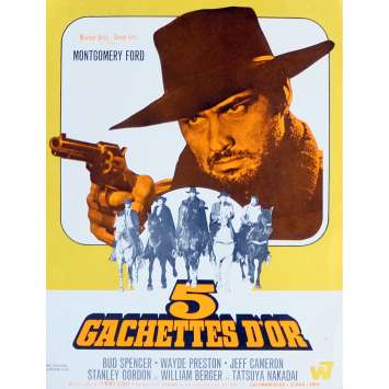 5 GACHETTES D'OR Synopsis 21x30 cm - 1968 - Bud Spencer, Tonino Cervi