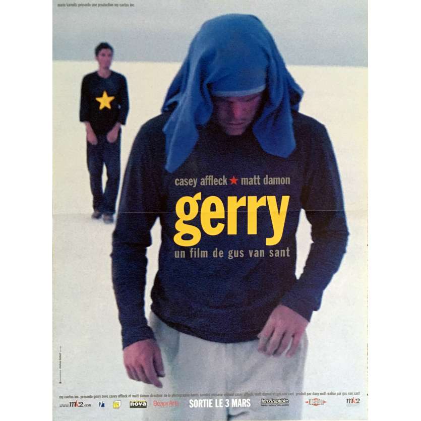 GERRY Affiche de film 40x60 cm - 2002 - Matt Damon, Gus Van Sant