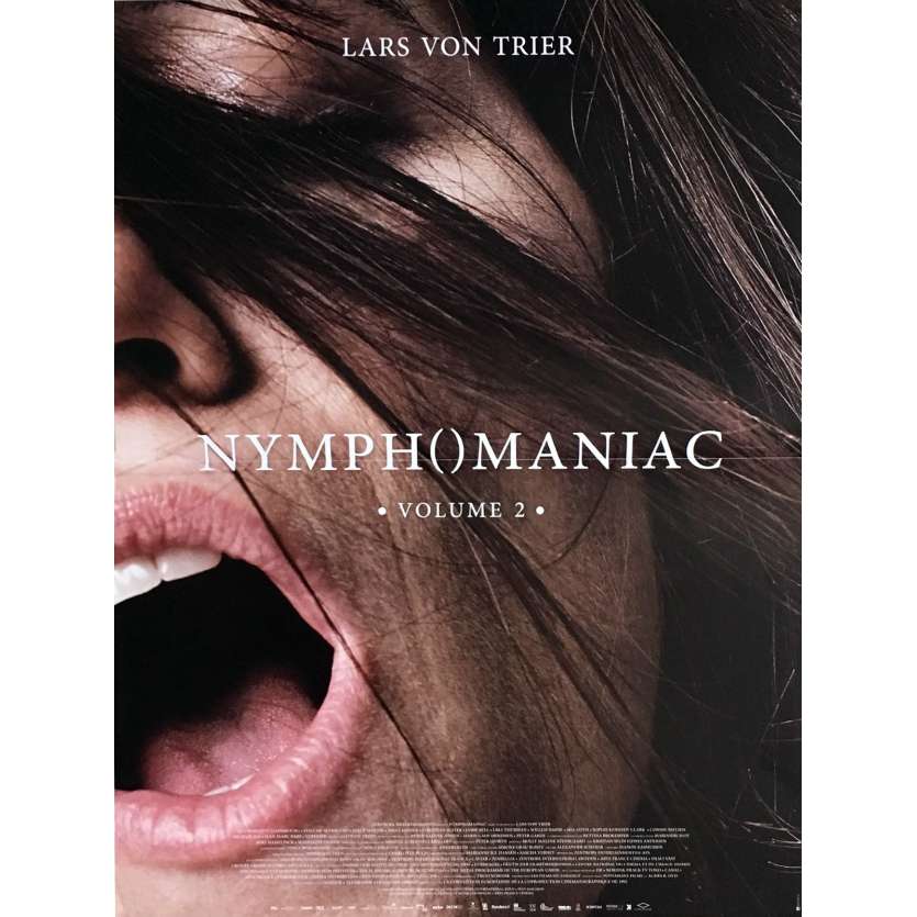 NYMPHOMANIAC Vol. 2 Movie Poster 15x21 in. - 2013 - Lars Von Trier, Charlotte Gainsbourg