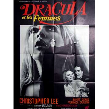 DRACULA HAS RISEN FROM THE GRAVE Movie Poster 47x63 in. - 1968 - Freddie Francis, Christopher Lee