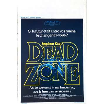 DEAD ZONE Affiche de film 35x55 cm - 1984 - Christopher Walken, David Cronenberg