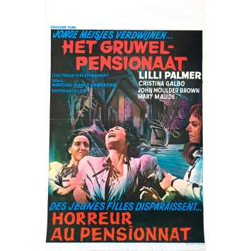 LA RESIDENCE Affiche de film 35x55 cm - 1970 - Lilli Palmer, Narciso Ibáñez Serrador