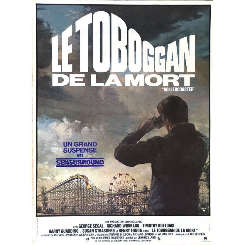 LE TOBOGGAN DE LA MORT Affiche de film 35x55 cm - 1977 - George Segal, James Goldstone