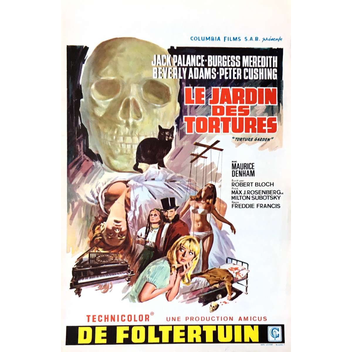 Torture Garden 1967 Movie Poster