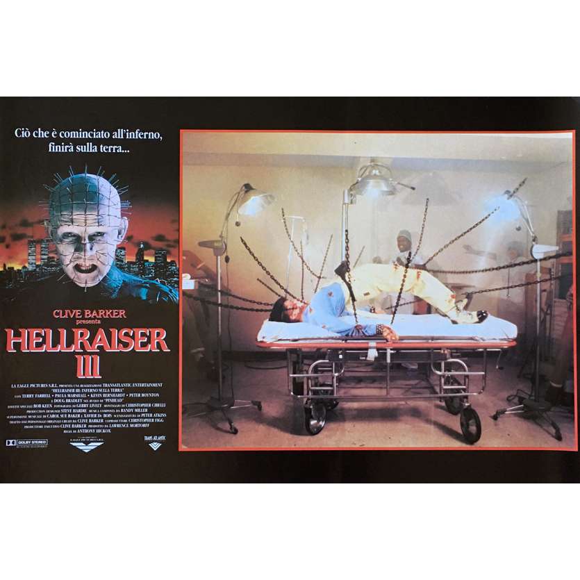 HELLRAISER III HELL ON EARTH Photobusta Poster N06 15x21 in. - 1992 - Anthony Hckox, Doug Bradley
