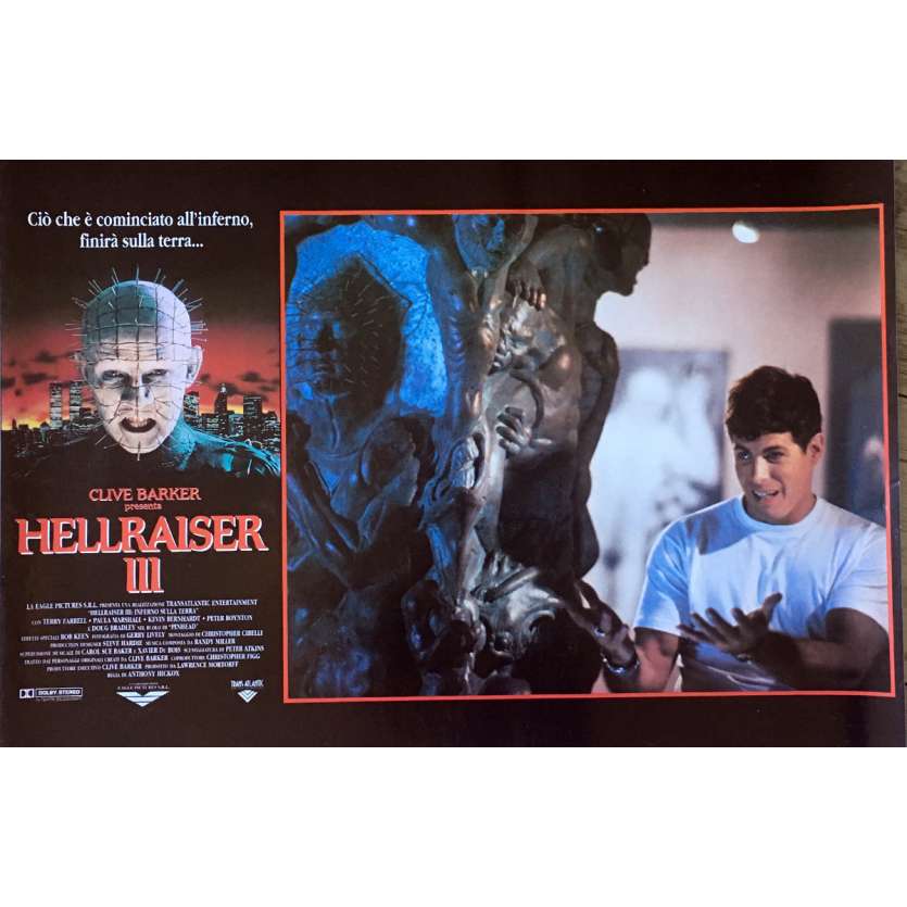 HELLRAISER III HELL ON EARTH Photobusta Poster N05 15x21 in. - 1992 - Anthony Hckox, Doug Bradley
