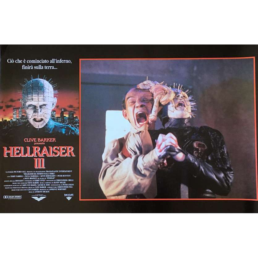 HELLRAISER III Photobusta N04 40x60 cm - 1992 - Doug Bradley, Anthony Hckox