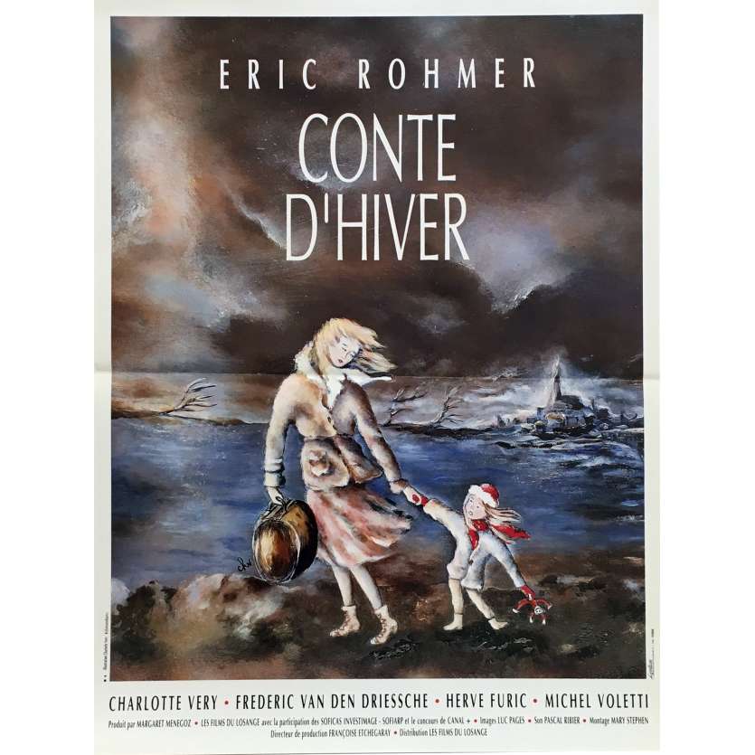 CONTE D'AUTOMNE Affiche de film  40x60 cm - 1998 - Eric Rohmer, Marie Rivière