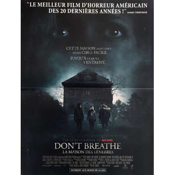 DON'T BREATHE Movie Poster 15x21 in. - 2016 - Fede Alvarez, Evil Dead Director !