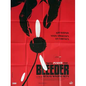 BLEEDER Affiche de film 120x160 cm - 2016 - Nicolas Winding Refn, Pusher