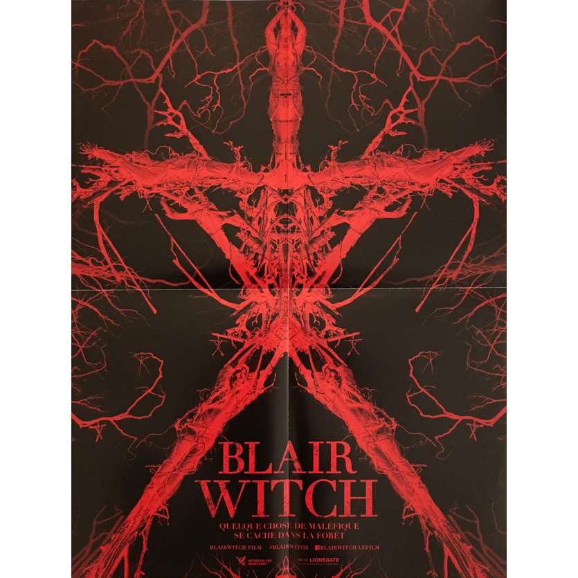 BLAIR WITCH Affiche de film  40x60 cm - 2016 - Adam Wingard, James Allen McCune