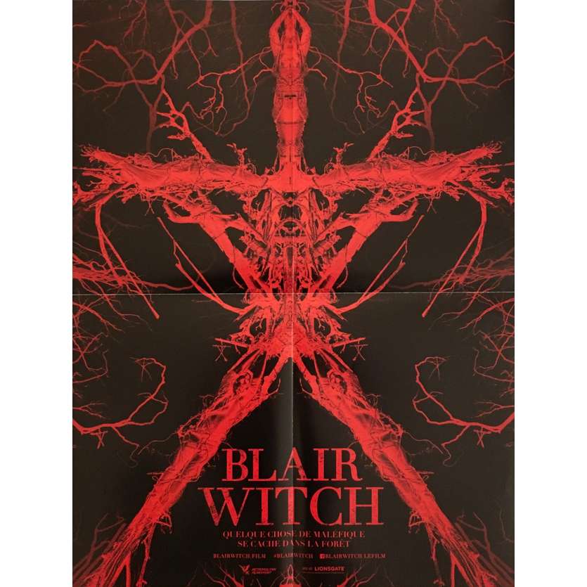 BLAIR WITCH Affiche de film 40x60 cm - 2016 - Adam Wingard, James Allen McCune