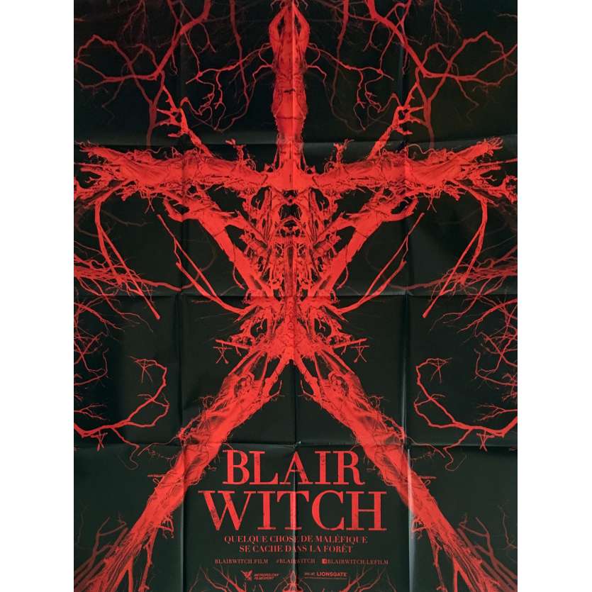 BLAIR WITCH Affiche de film  120x160 cm - 2016 - Adam Wingard, James Allen McCune