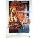 INDIANA JONES AND THE TEMPLE OF DOOM Movie Poster Style B 29x41 in. - 1984 - Steven Spielberg, Harrison Ford