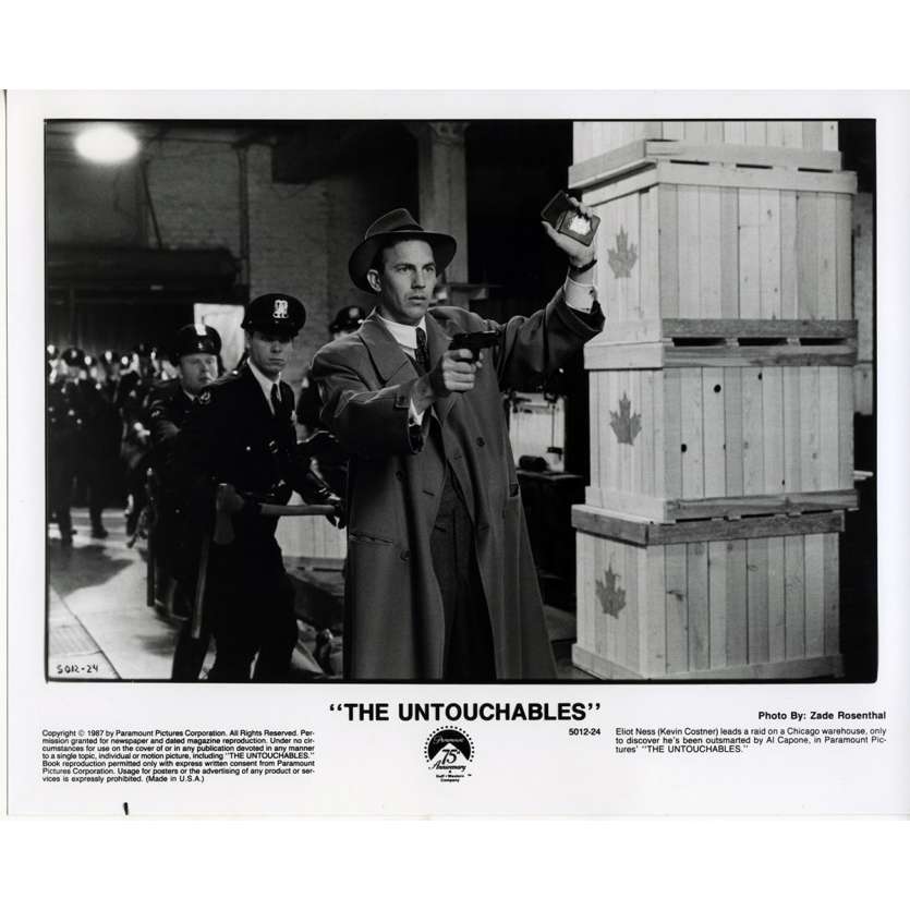 LES INCORRUPTIBLES Photo de presse N14 20x25 cm - 1987 - Kevin Costner, Brian de Palma