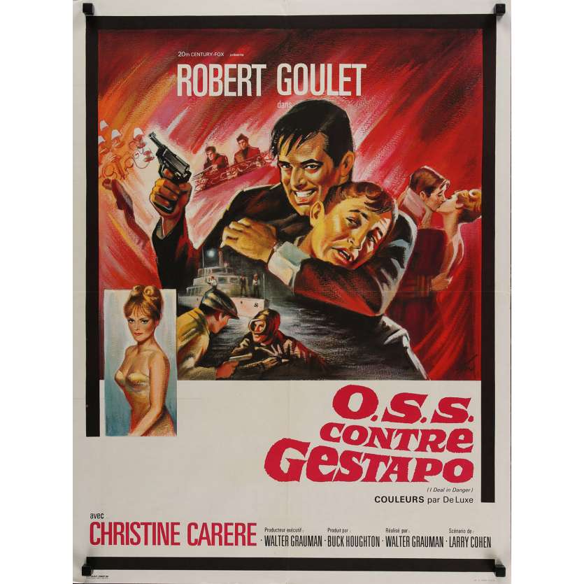I DEAL IN DANGER Movie Poster 23x32 in. - 1966 - Walter Grauman, Robert Goulet