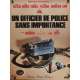 A POLICE OFFICER WITHOUT IMPORTANCE Movie Poster 23x32 in. - 1973 - Jean Larriaga, Charles Denner
