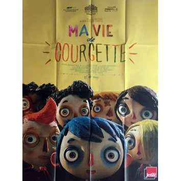 MA VIE DE COURGETTE Affiche de film 120x160 cm - 2016 - Gaspard Schlatter, Claude Barras