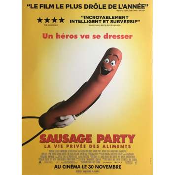 SAUSAGE PARTY Movie Poster 15x21 in. - 2016 - Greg Tiernan, Seth Rogen