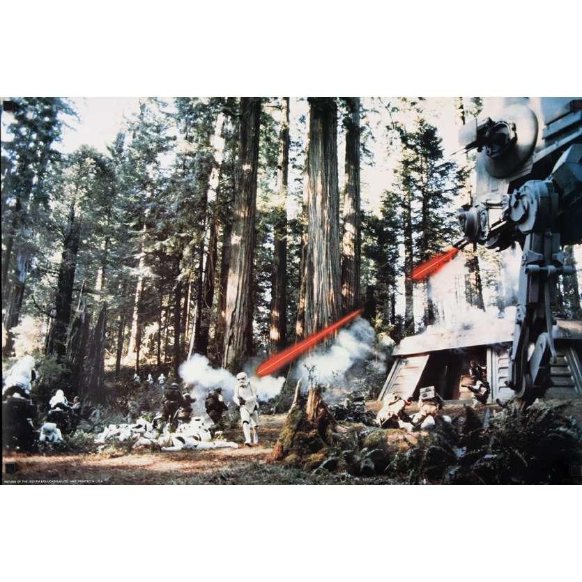 STAR WARS - RETURN OF THE JEDI US Photo géante N1 20x30 - 1983 - Richard Marquand, Harrison Ford