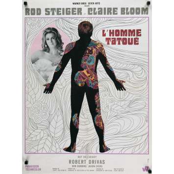L'HOMME TATOUE Affiche de film 60x80 cm - 1969 - Rod Steiger, Jack Smight