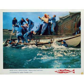 20,000 LEAGUES UNDER THE SEA Lobby Card N2 11x14 in. - R1971 - Richard Fleisher, Kirk Douglas