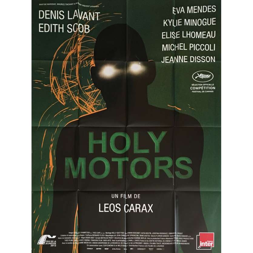HOLY MOTORS Affiche de film 120x160 cm - 2012 - Denis Lavant, Leos Carax