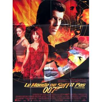 LE MONDE NE SUFFIT PAS Affiche de film 120x160 - 1999 - Pierce Brosnan, James Bond