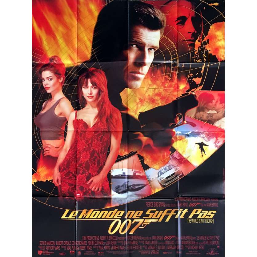 James Bond Le Monde Ne Suffit Pas Affiche de LE MONDE NE SUFFIT PAS