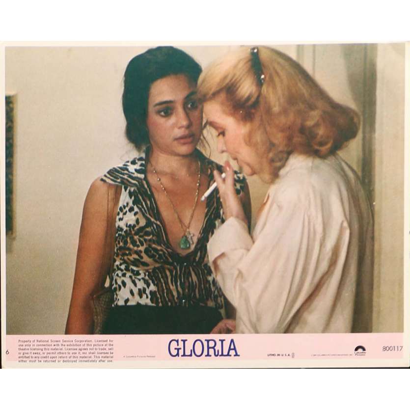 GLORIA Lobby Card N02 8x10 in.  - 1980 - John Cassavetes, Gena Rowlands
