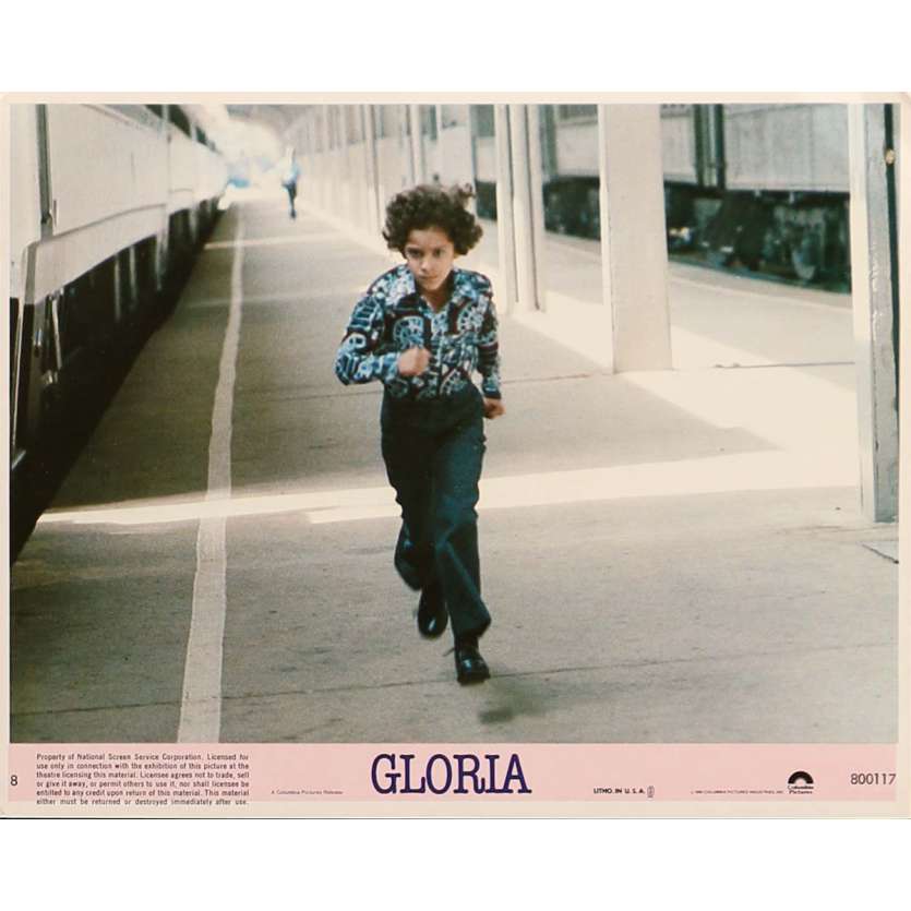 GLORIA Lobby Card N04 8x10 in. - 1980 - John Cassavetes, Gena Rowlands