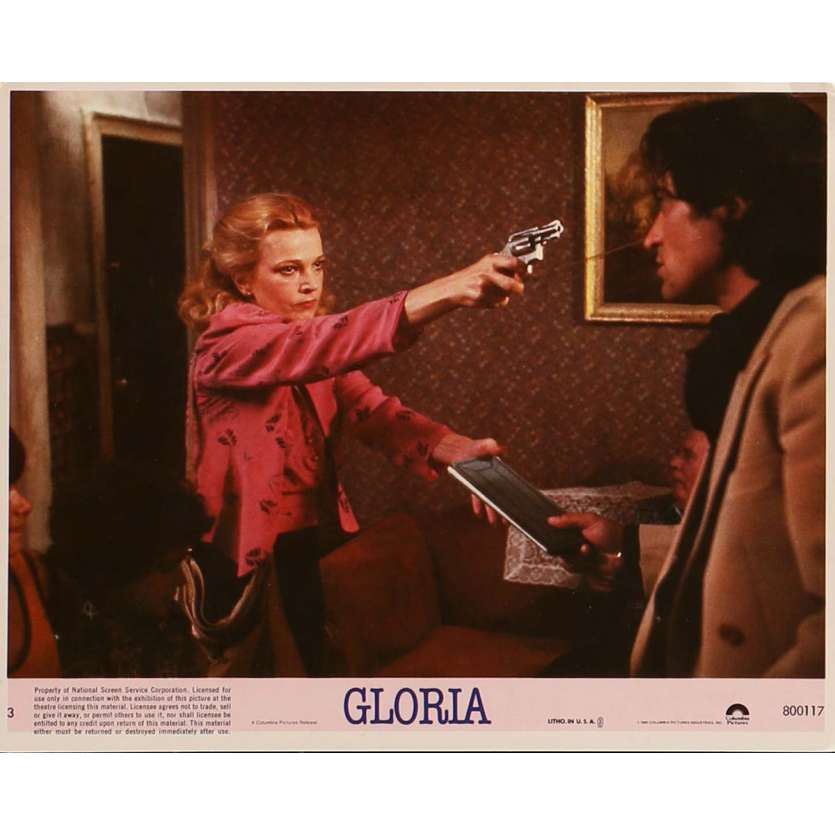 GLORIA Lobby Card N05 8x10 in. - 1980 - John Cassavetes, Gena Rowlands