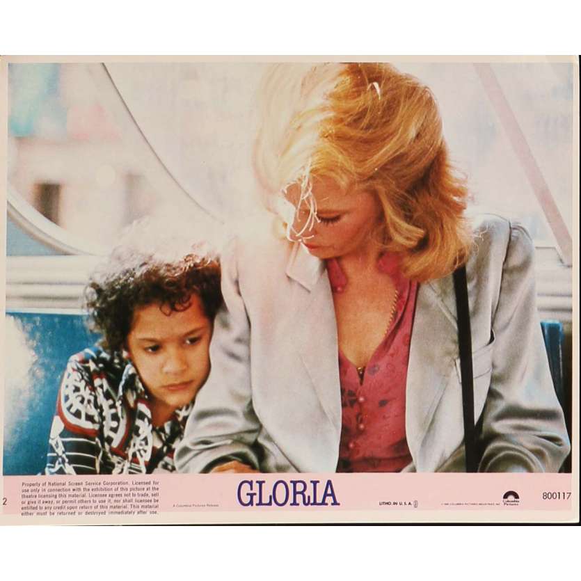 GLORIA Lobby Card N07 8x10 in. - 1980 - John Cassavetes, Gena Rowlands