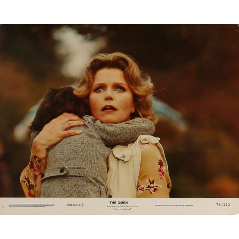 THE OMEN Lobby Card N02 8x10 in. - 1979 - Richard Donner, Gregory Peck