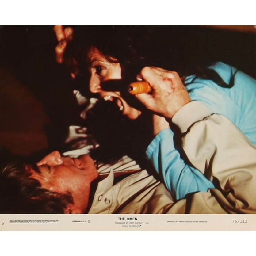 THE OMEN Lobby Card N05 8x10 in. - 1979 - Richard Donner, Gregory Peck