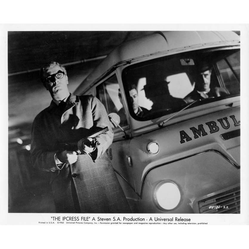 IPCRESS DANGER IMMEDIAT Photo de presse N06 20x25 cm - 1965 - Michael Caine, Sidney J. Furie