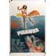 PIRANHA Movie Poster 29x41 in. - 1978 - Joe Dante, Barbara Steele
