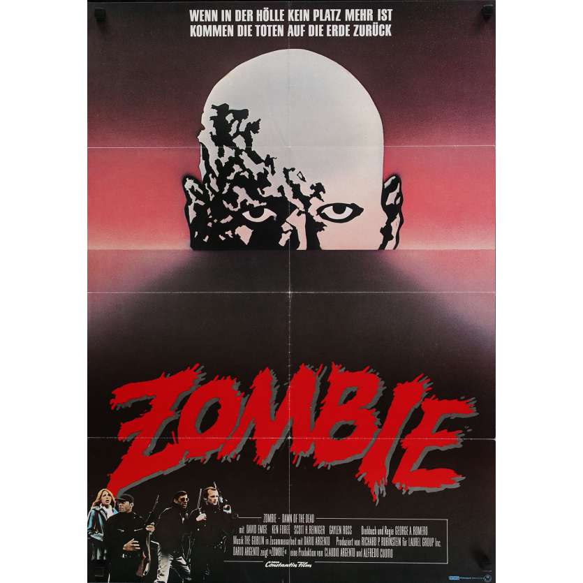 ZOMBIE Affiche de film  59x84 cm - 1979 - Sarah Polley, George A. Romero