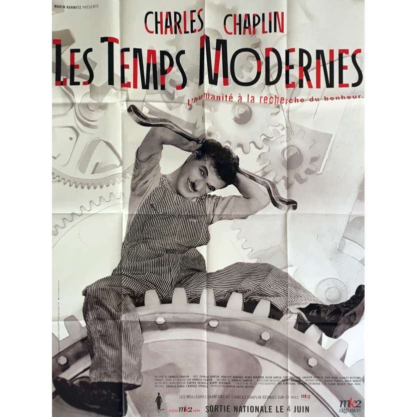 Affiche de LES TEMPS  MODERNES 