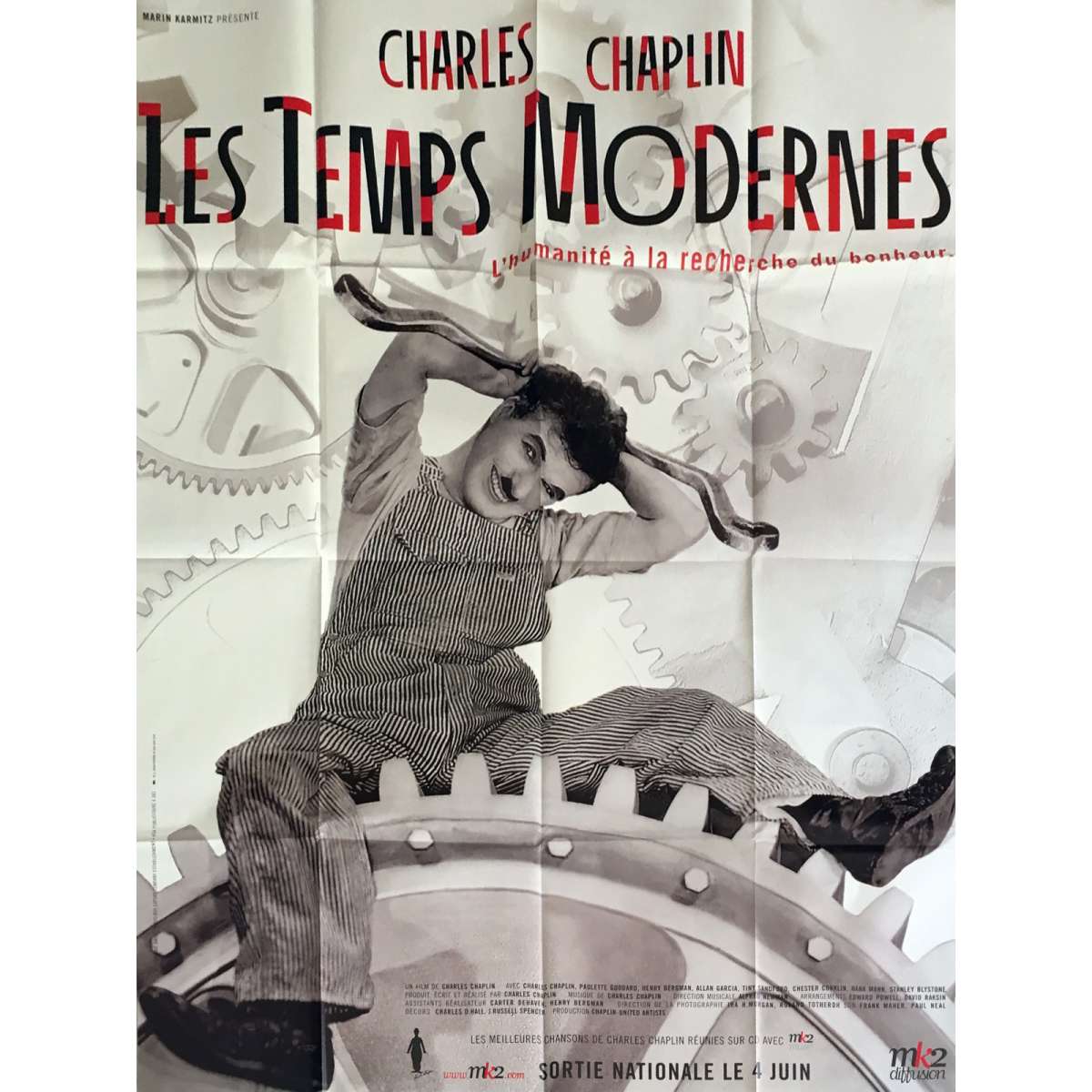 MODERN TIMES Movie Poster 3701092806170